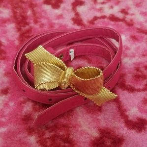 Lilly Pulitzer bow belt